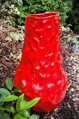 Rote Vase