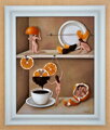 Spiel mit Orange