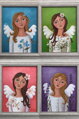 Engel - Set mit 4 Bildern