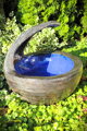 Garten-Vogeltränke Silber II