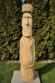 Moai mit Hut 