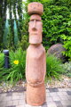 Moai mit Hut