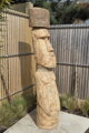 Moai mit Hut