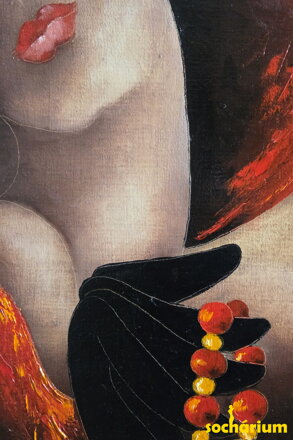 Mädchen mit Halskette