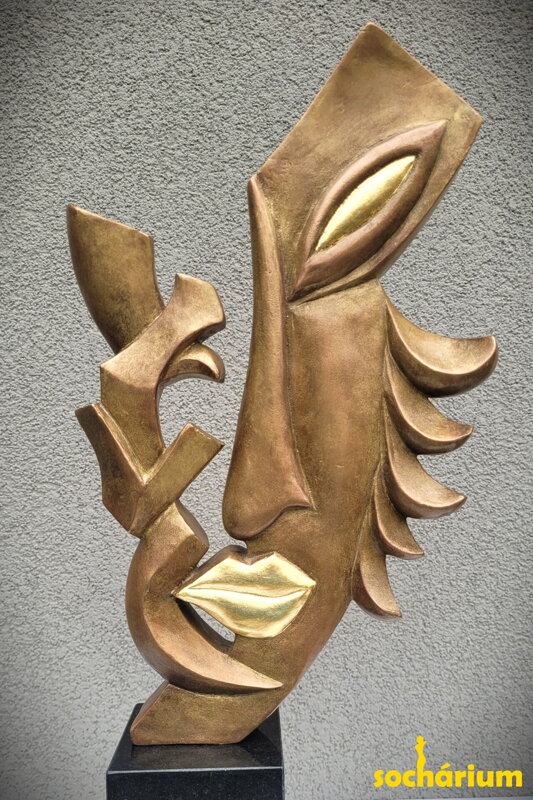 Goldener Kopf