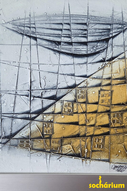 Zeppelin über Matala