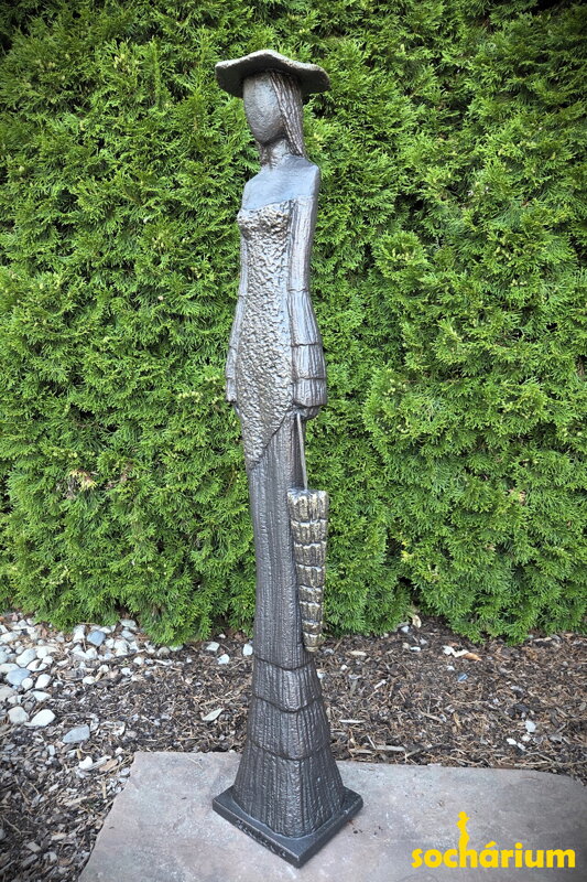 Mädchen mit Sonnenschirm